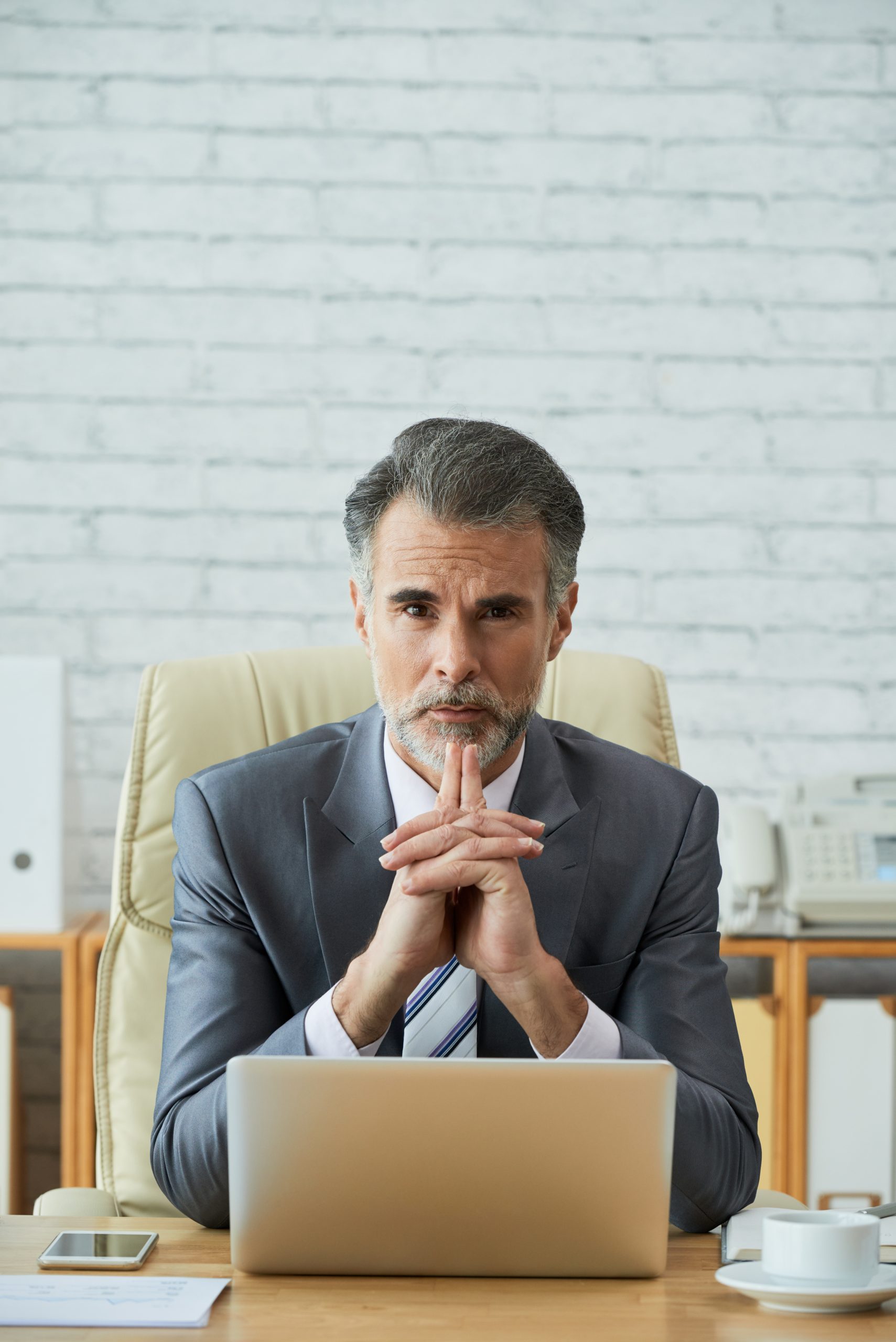 senior businessman